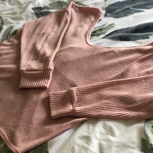 Eden in Love Pink Top with Knotted Back